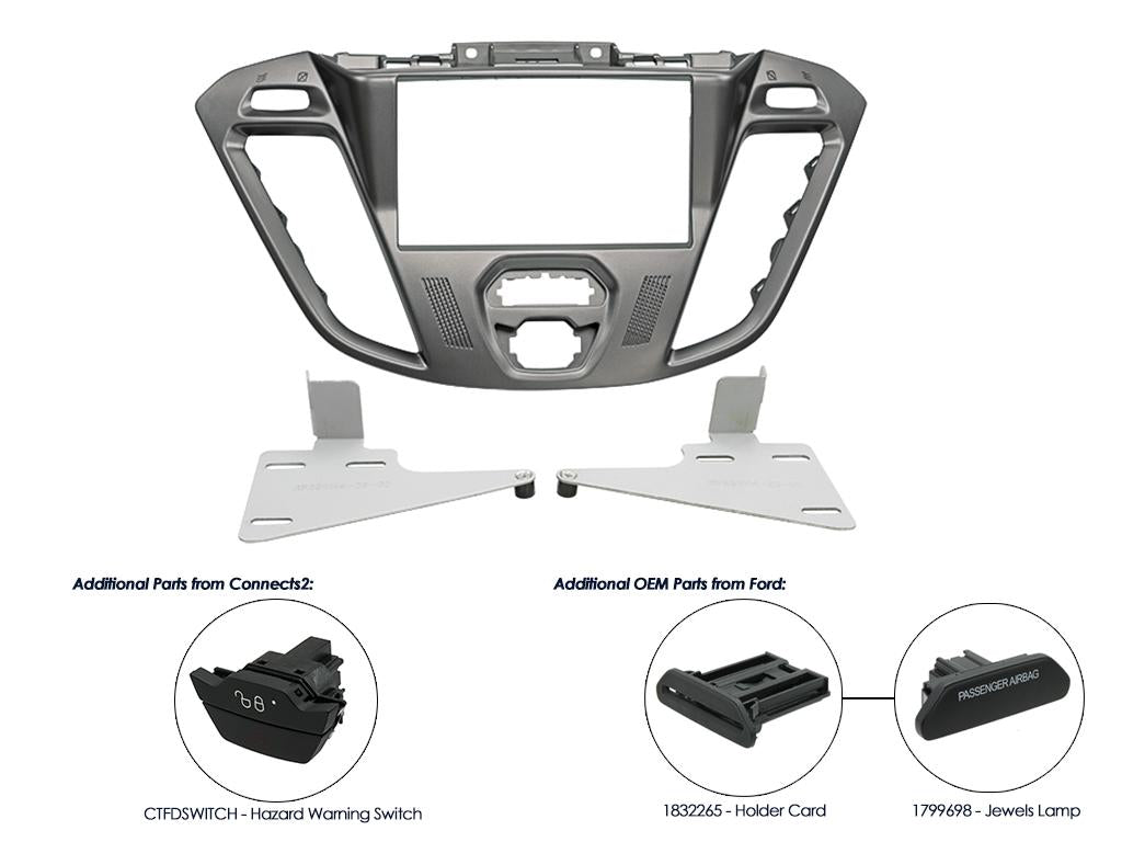 CT23FD38 Cadre 2-DIN pour Ford