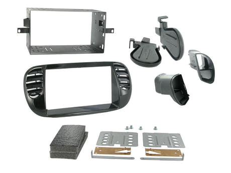 21CT23FT13 Cadre 2-DIN pour Fiat 500