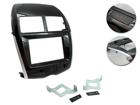 CT23MT20 Cadre 2-DIN pour Mitsubishi ASX 2014-