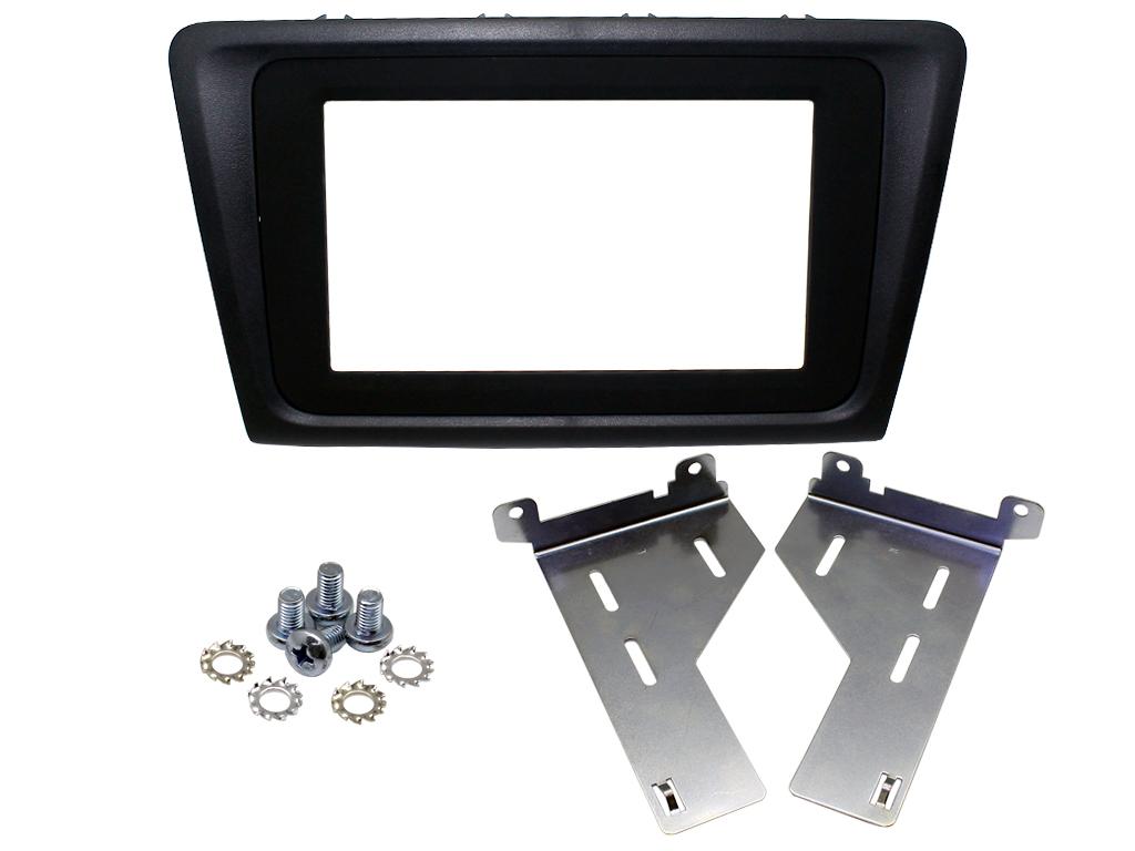 CT23SK08 2-DIN Frame for Skoda Rapid