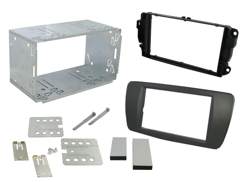 CT23ST06 Cadre 2-DIN pour Seat Ibiza