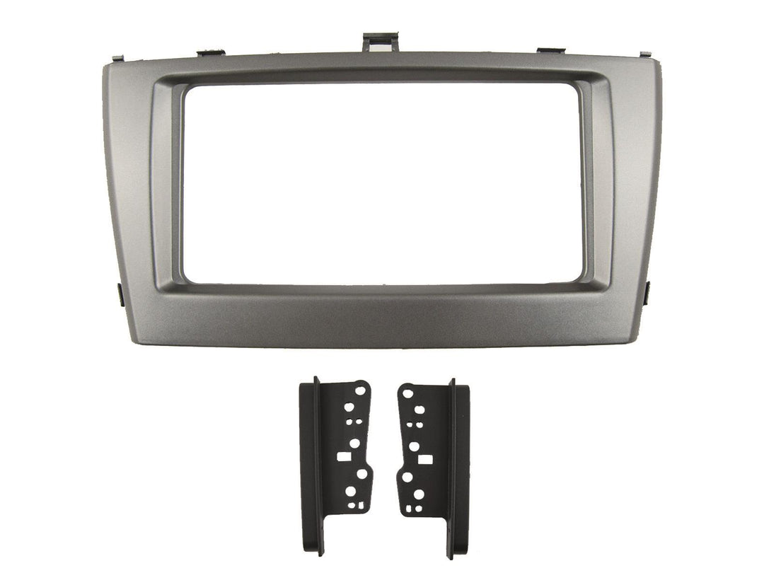 Cadre 2-DIN pour Toyota Avensis T27 (Argent)