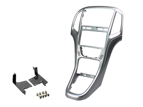 CT23VX26 Cadre 2-DIN pour Opel, Titan gris