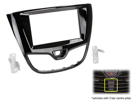 CT23VX54 2-DIN Cadre pour Opel
