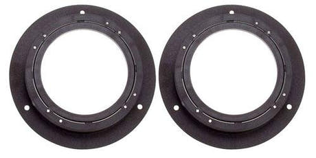 Ensemble de cadre de haut-parleur de voiture pour Mercedes