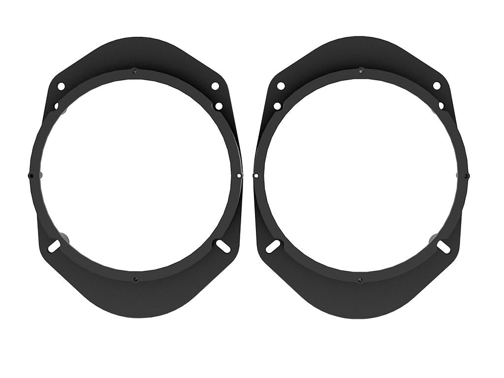 Ensemble de cadre de haut-parleur de voiture pour Mazda