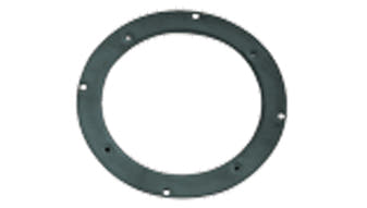 Ensemble de cadre de haut-parleur de voiture pour Peugeot