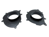 Ensemble de cadre de haut-parleur de voiture pour Renault