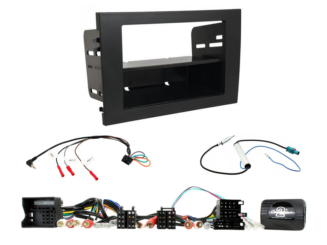 CTKAU09 1-DIN Kit de Montage pour Audi A4 2001-2008