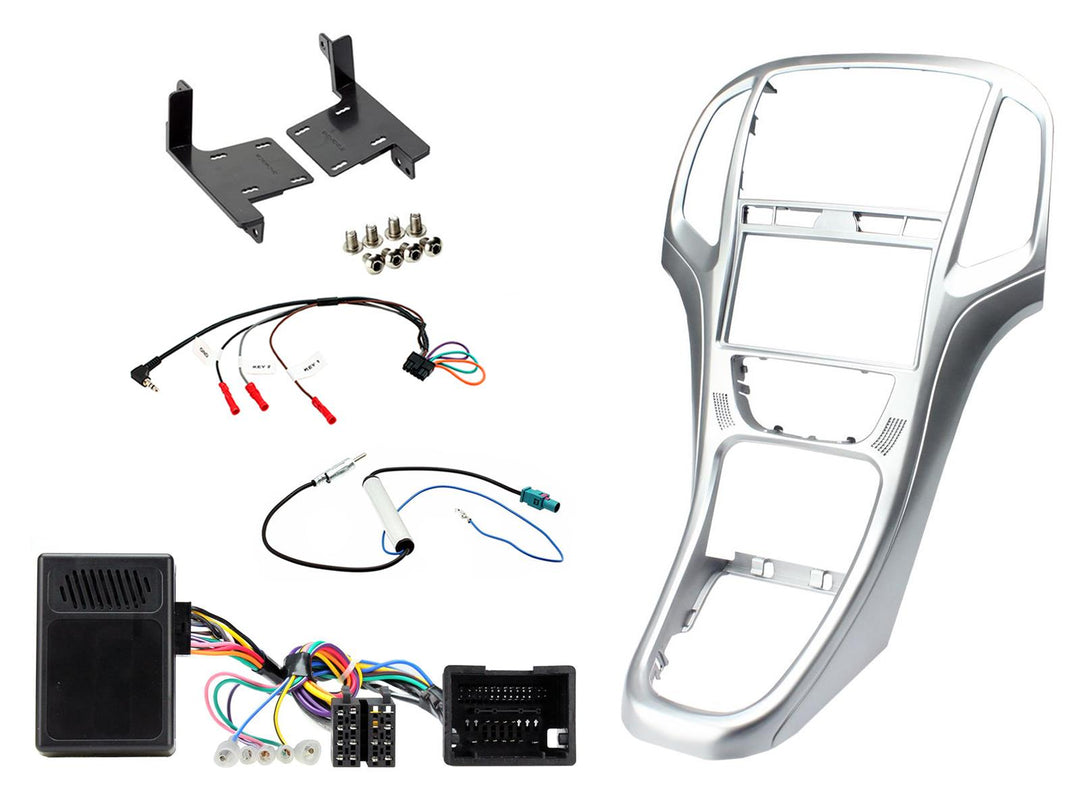 CTKVX05 Kit de montage pour Opel Astra 2010-2015 (Argent)