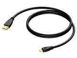 ProCab USB A > USB mini A kabel 5 meter