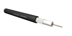 Câble coaxial vidéo ProCab 75 Ohm 4 mm, rouleau de 100 m