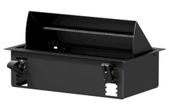 Caymon CASY boîtier de sol pour 8 cadres, Noir
