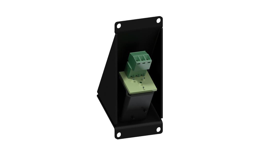 Caymon CASY124 1 place, plaque inclinée 1 x XLR mâle 3-pin