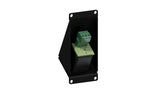 Caymon CASY124 1 plads, vinklet plade 1 x XLR han 3-pin