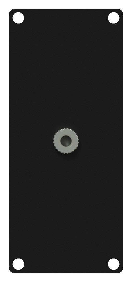 Caymon CASY136 1 emplacement, plaque 1 x Minijack > 3-pin
