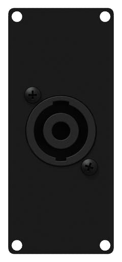 Caymon CASY141 1 emplacement, plaque 1 x SpeakOn vers 4-pin