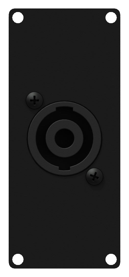 Caymon CASY141 1 emplacement, plaque 1 x SpeakOn vers 4-pin