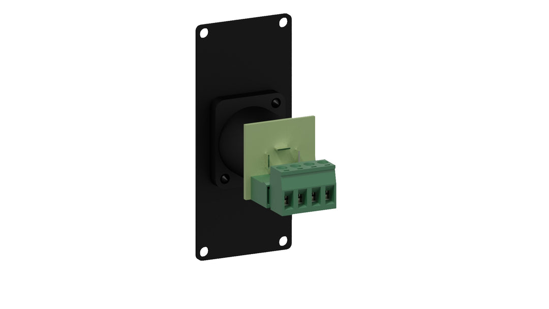 Caymon CASY141 1 emplacement, plaque 1 x SpeakOn vers 4-pin