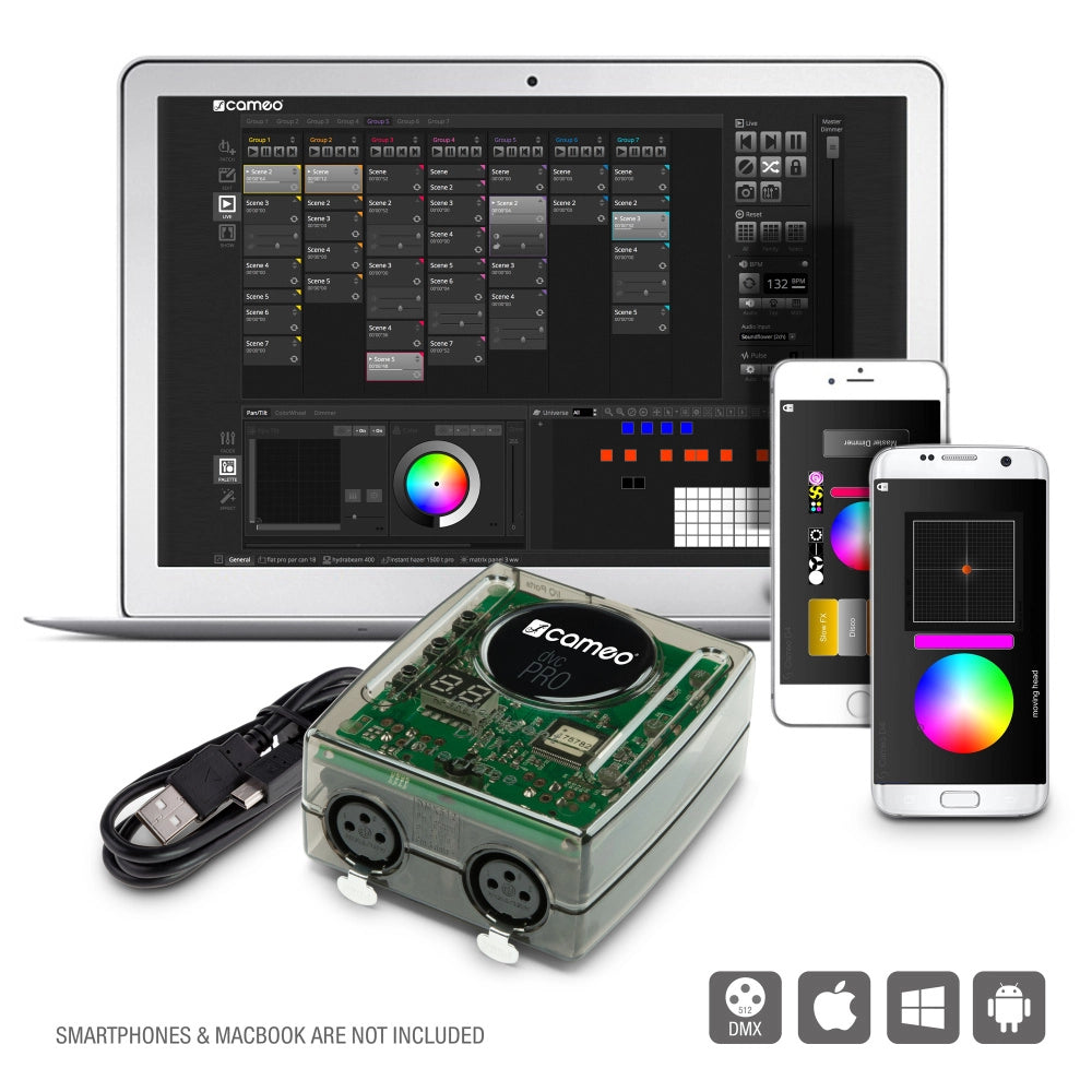 Cameo DVC PRO USB-DMX Interface incl. Software