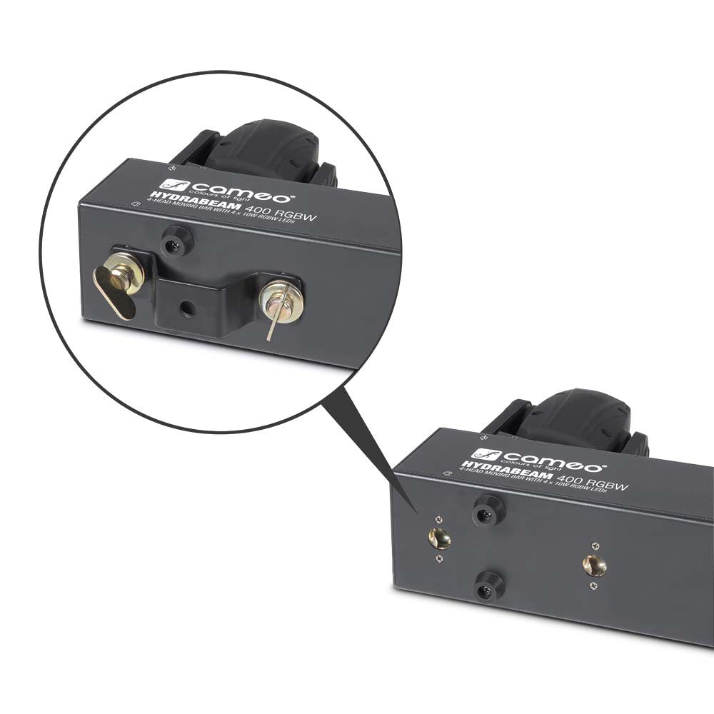 Cameo HydraBeam 400 RGBW - Tâtes Mobiles