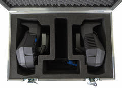 Case-It Flightcase pour 2 pcs. Eurolite Cat-80