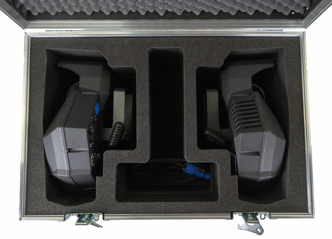 Case-It Flightcase pour 2 pcs. Eurolite Cat-80