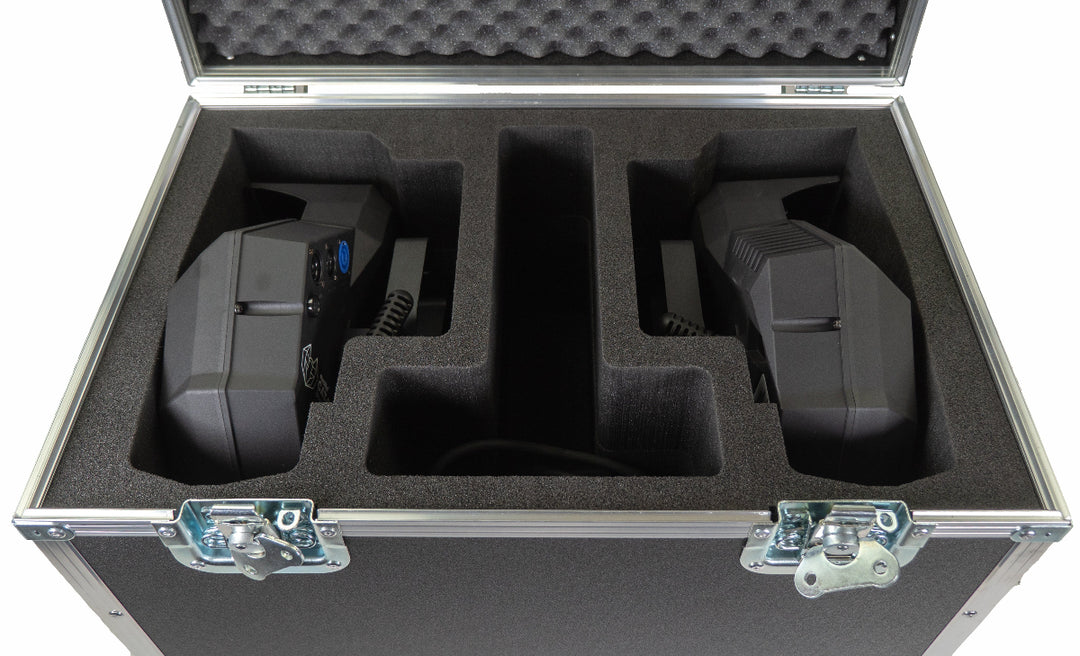 Case-It Flightcase pour 2 pcs. Eurolite Cat-80