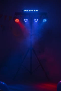 Marconi Castor Party Lyspakke (wash, strobe, UV, ball)