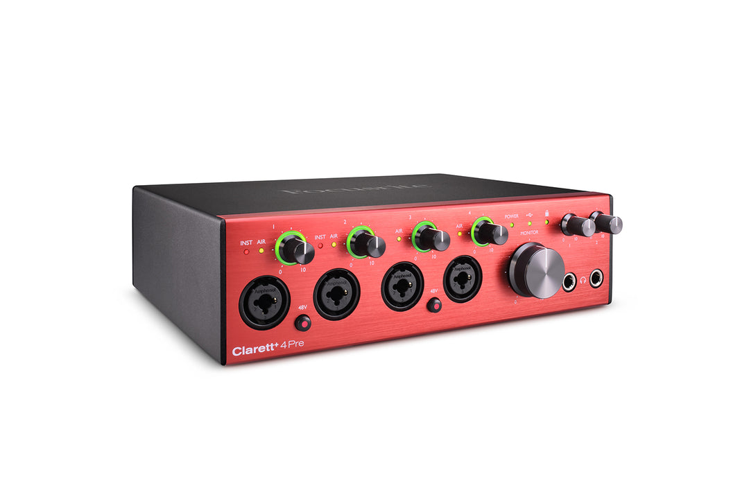 Focusrite Clarett+ 4Pre USB Interfaces audio