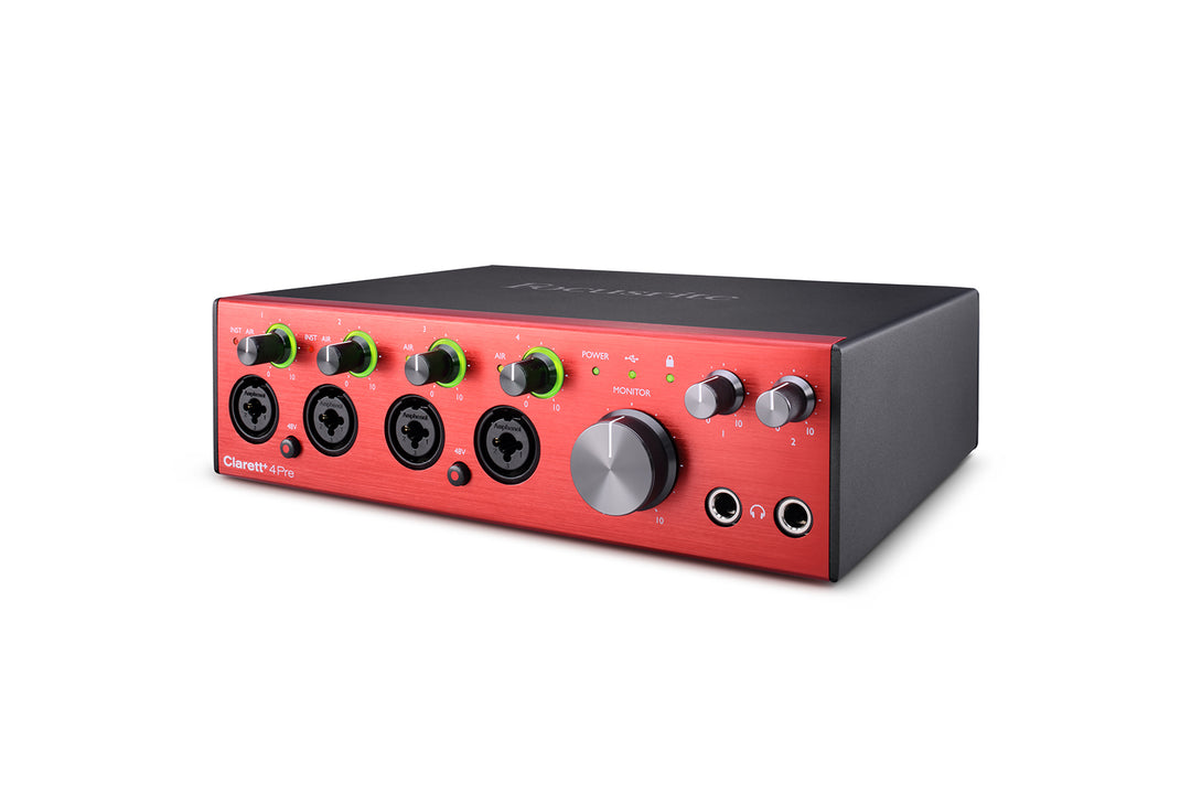 Focusrite Clarett+ 4Pre USB Interfaces audio