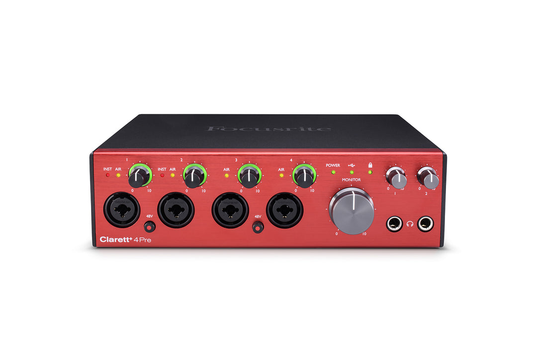 Focusrite Clarett+ 4Pre USB Interfaces audio
