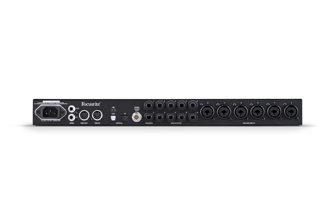 Focusrite Clarett+ 8Pre USB Interfaces audio