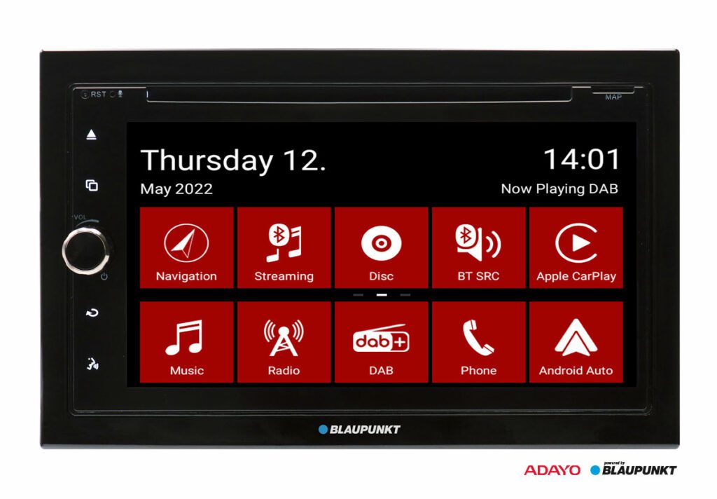 Blaupunkt Copenhagen 700 avec CarPlay, Android, DAB+ et Bluetooth