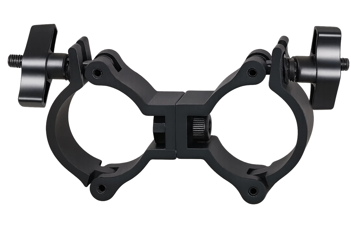 Marconi Double Swivel Clamp (Black, 50mm, 100kg)