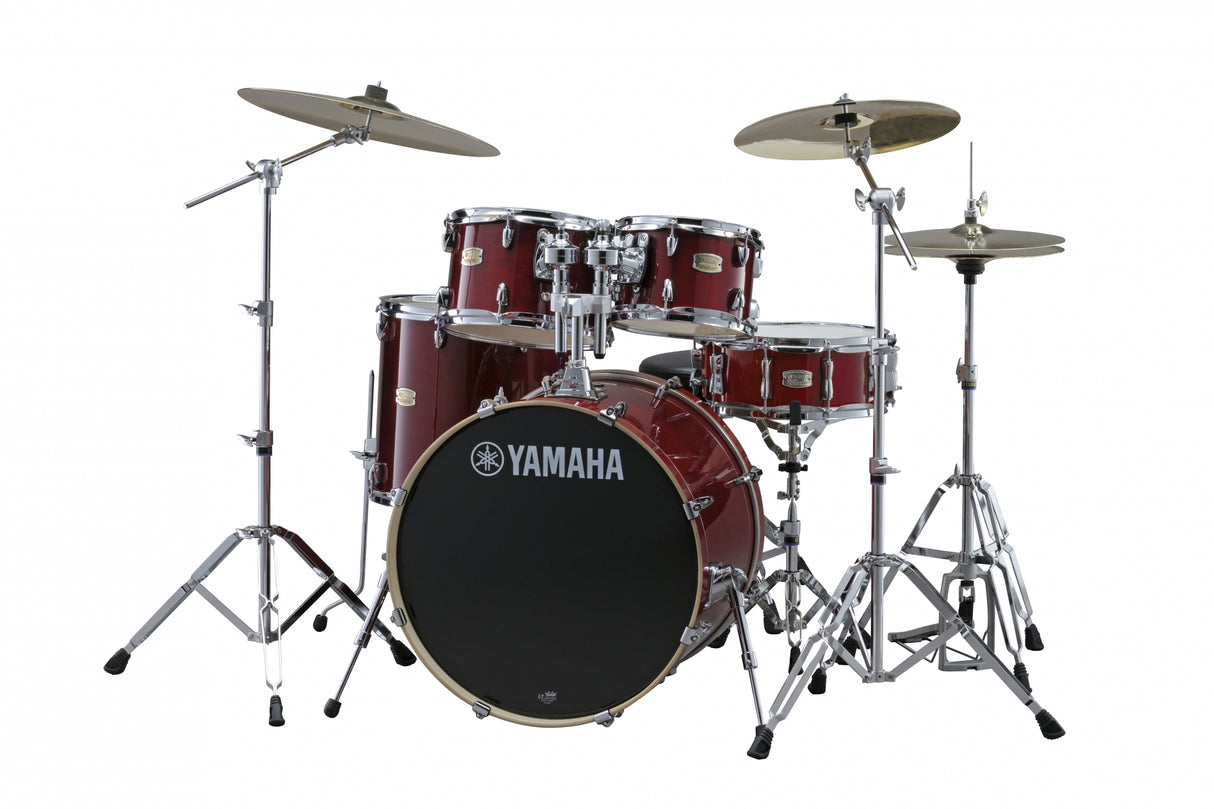 Yamaha Kit de batterie standard en bouleau personnalisé (Cranberry Red) 