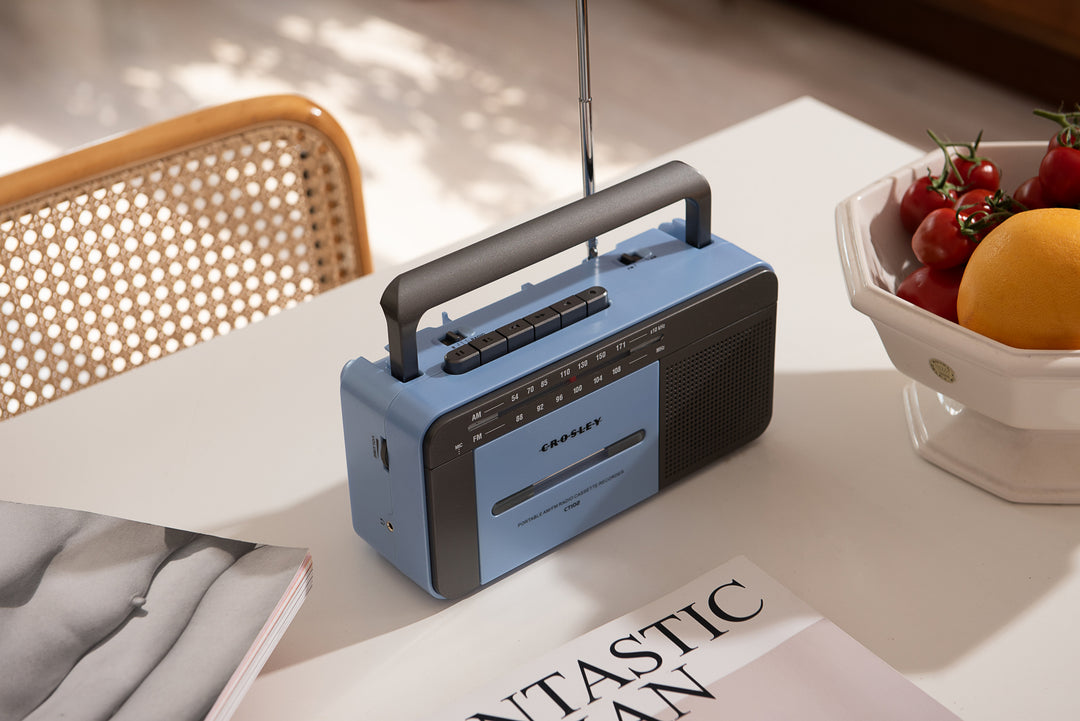 Crosley - Lecteur de cassettes (Bleu)