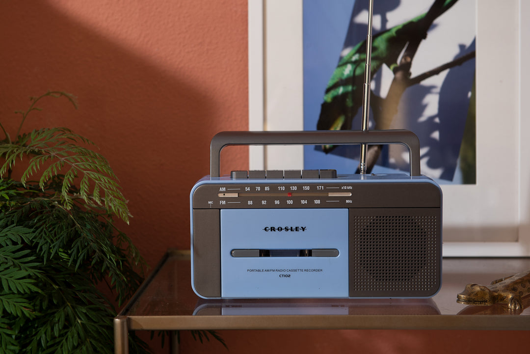 Crosley - Lecteur de cassettes (Bleu)