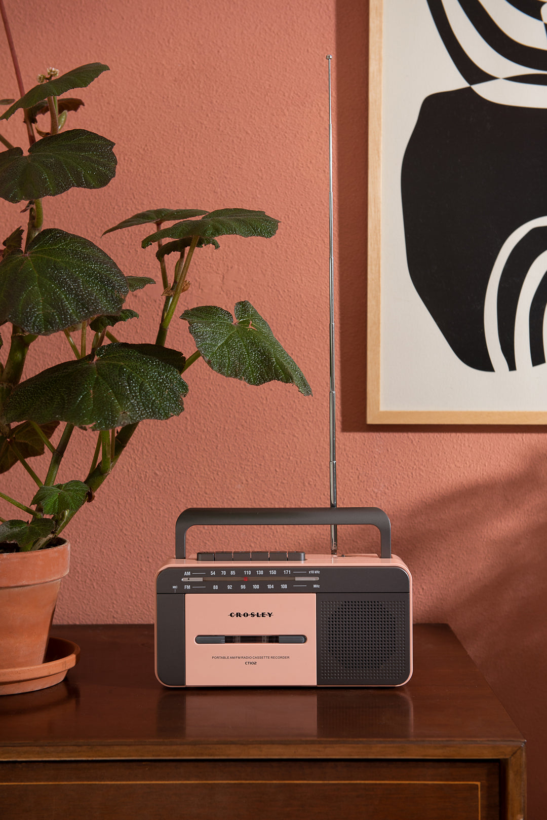 Crosley - Lecteur de Cassettes (Or Rose)