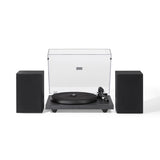 Crosley C62 Turntable with Speakers (Black)