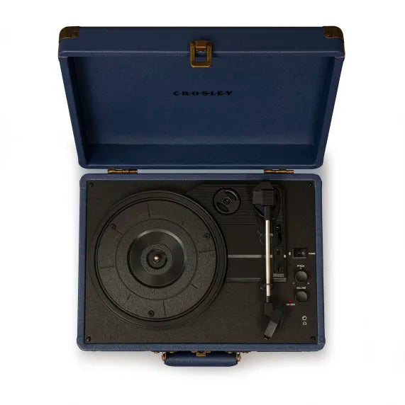 Crosley Cruiser Plus Platine Bluetooth bidirectionnel (Navy)