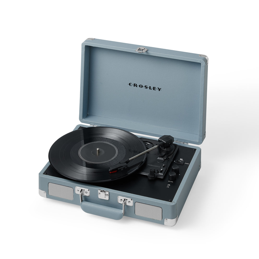 Crosley Cruiser Plus Platine Vinyle Bluetooth Bidirectionnel (Tourmaline)