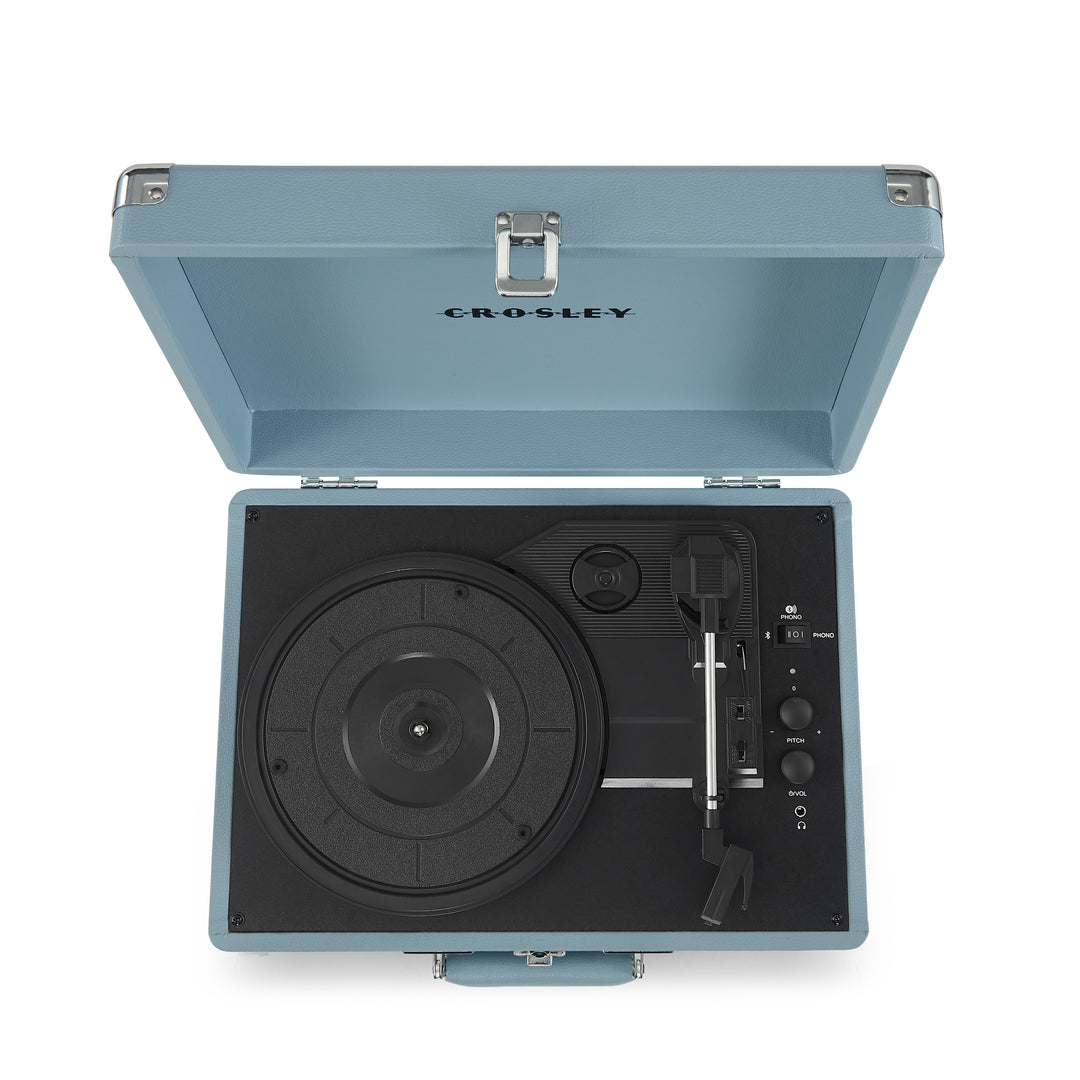 Crosley Cruiser Plus Platine Vinyle Bluetooth Bidirectionnel (Tourmaline)