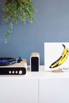 Crosley Gig Platine avec haut-parleurs (Naturel)