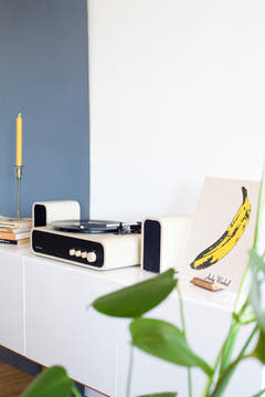 Crosley Gig Platine avec haut-parleurs (Naturel)
