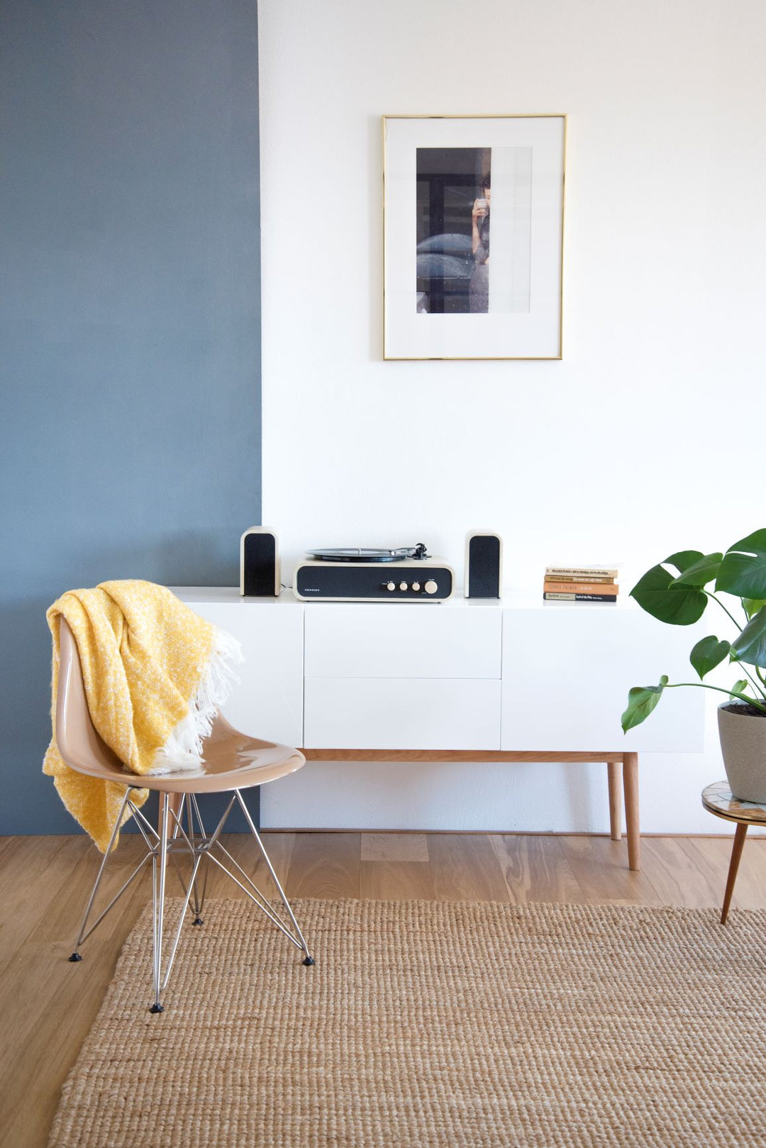 Crosley Gig Platine avec haut-parleurs (Naturel)