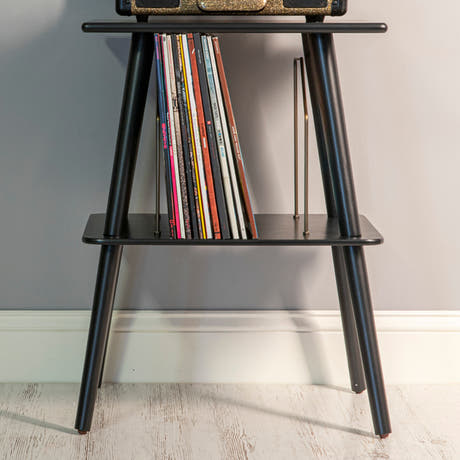 Crosley - Manchester Meuble pour platine (Noir)
