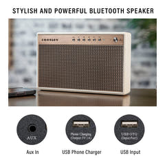 Crosley Montero Haut-parleur Bluetooth (Blanc)