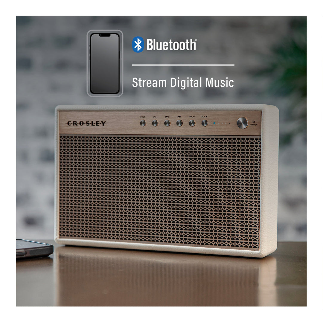 Crosley Montero Haut-parleur Bluetooth (Blanc)