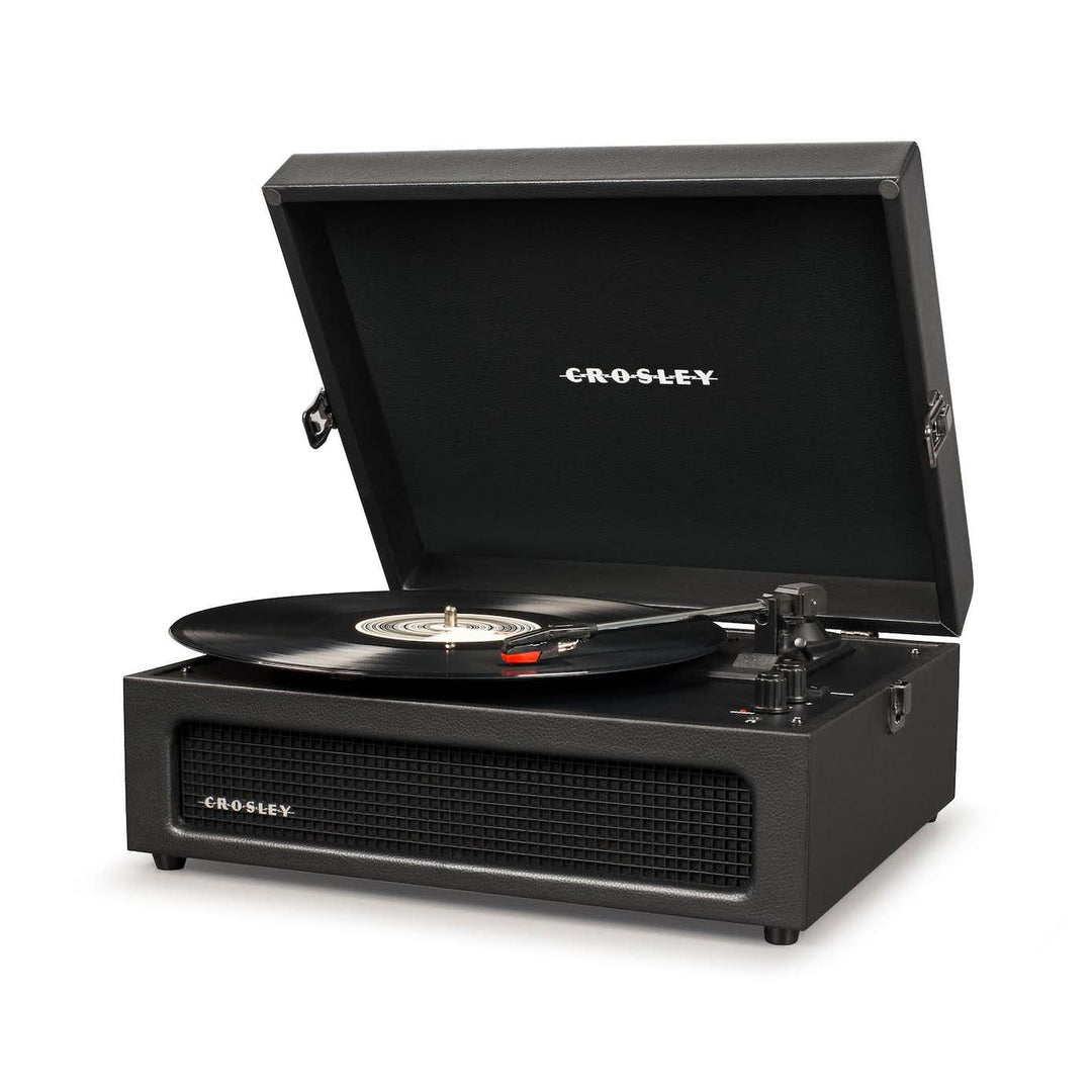 Crosley Voyager Platine Vinyle Bluetooth bidirectionnel (Noir)